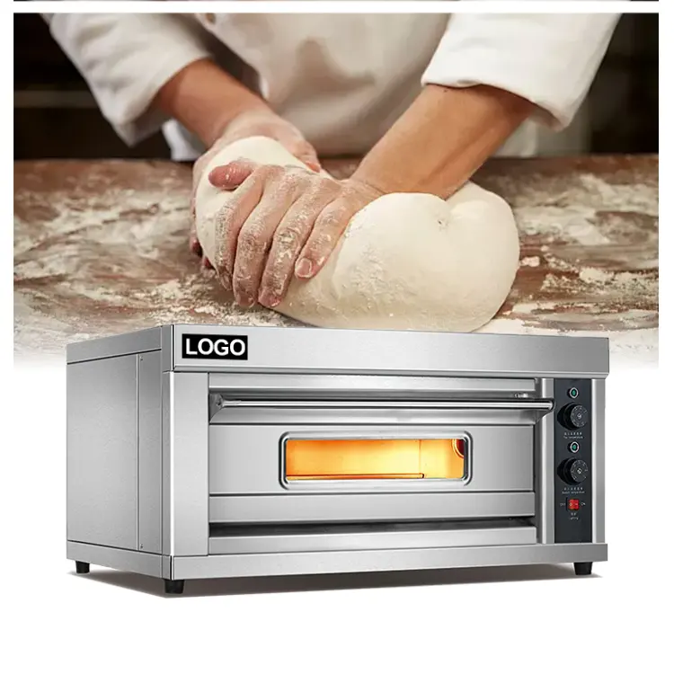 Pannello digitale in acciaio inox per l'industria della pizza commerciale di alta qualità l'industria della cina all'ingrosso industri ponte forno