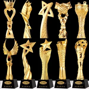 Wholesale Sublimation Custom Engraved Resin Trophy Customized Trophy Creative Trophy
