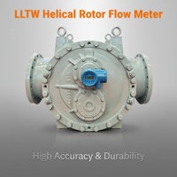 Helical Rotor Positive Displacement R,High Accuracy Industrial Liquid Meter for Crude Oil, Refined Oil and Heavy Oil Measurement