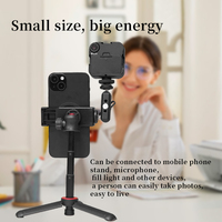 Bras Magique Professionnel Réglable à Double Rotule, Compatible Vis 1/4'', Léger, Support Universel pour Moniteur, Accessoires pour Appareil Photo