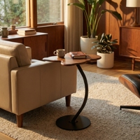 Table basse, table d'appoint, table basse simple, table d'extrémité