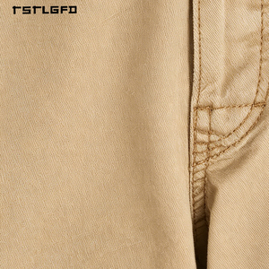 Shorts cargo classiques personnalisés en toile écologique, coupe standard, poches à boutons-pression métalliques - Product Image 5