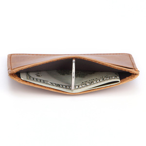 OVELLDAR Tarjetero de Cuero Genuino para Hombre, Cartera Delgada para Múltiples Tarjetas, Ultraligera, Resistente al Desgaste, para Uso Diario - Product Image 3