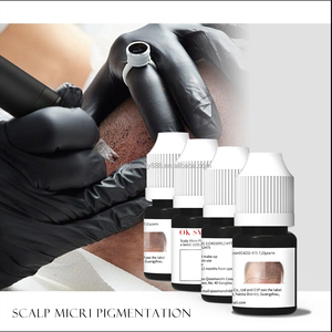 Pigmento de Micropigmentación Capilar SMP de Marca Privada, Tinta para Tatuaje de Línea Capilar, Micropigmento para Maquillaje Permanente - Product Image 5