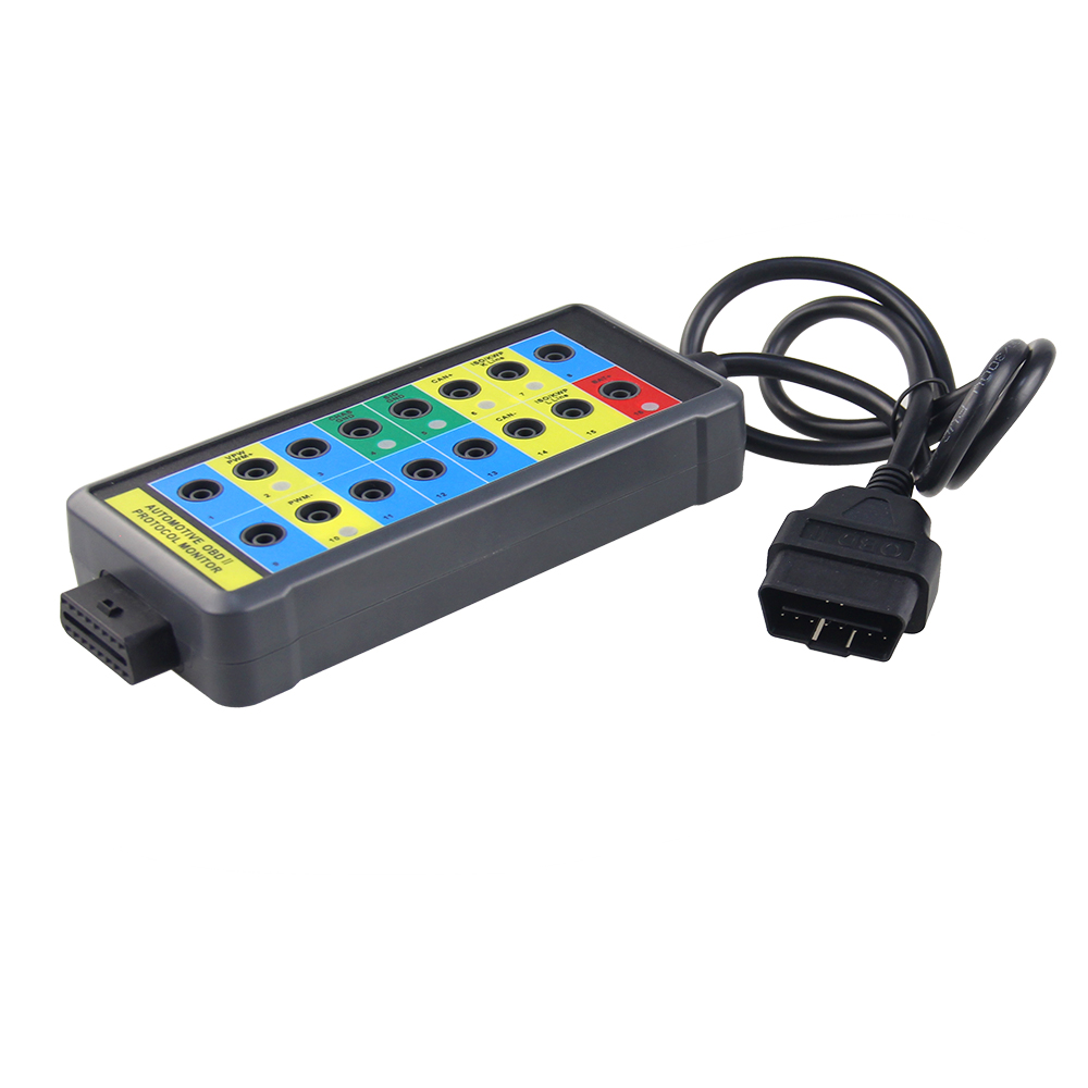 DUOYI DY29 OBDII obd2 коммутационной панели автомобиля автомобильной протокол детектор obd2 break out/коробка с OBD2 сканер разъем