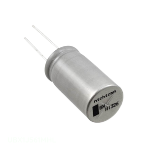 ตัวแทนจำหน่ายอย่างเป็นทางการ ตัวเก็บประจุแบบ CAP ALUM 560UF 20% 63V RADIAL TH Through Hole 560 uF UBX1J561MHL - Product Image 1