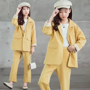 Girls Clothes 2021 Autumn Spring Long Sleeve Shirts + Pants Suits Kids Clothes Children Clothing Sets 4 5 6 7 8 9 10 12 Years