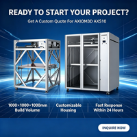 AXS10 Nueva Impresora 3D Industrial de Gran Formato, Alta Precisión, Nivelación Automática USB, Fácil de Operar, Gran Tamaño, PLA 1000*1000*1000mm