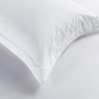 Parure de Lit Quatre Pièces 100 % Coton Blanc Pur, Linge d'Hôtel Cinq Étoiles, Housse de Couette et Draps, Technique Tissée, Vente en Gros B&B
