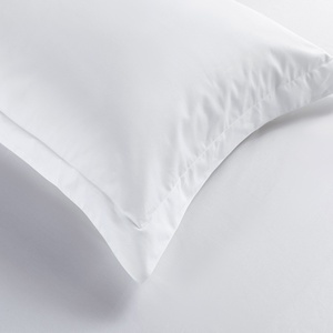 Juego de Cama de Cuatro Piezas 100% Algodón Blanco Puro para Hotel de Cinco Estrellas Funda de Edredón y Sábanas con Técnica Tejida para B&B Venta al por Mayor - Product Image 4