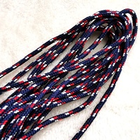 Hops Polyester Runde Kordel mit Schwarzen Roten Grünen Punkten Vielseitige Kordeln 5mm Polyesterkordel für Bekleidungszubehör