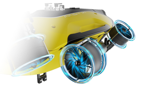 Caméra sous-marine robotisée sans balais, caméra vidéo 4K, télécommande, profondeur 100-300 m, transmission 5-10 km pour la sécurité des bateaux et des îles - Product Image 6