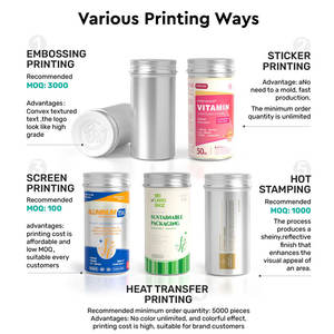 guangzhou hersteller metallverpackung zinndose box für medizin pulver runder aluminiumbehälter für geschenk - Product Image 6