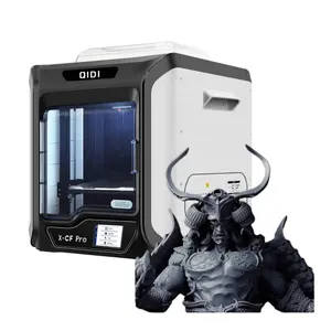 QIDI Gros X-CF Pro Qualité Industrielle 3D Imprimante Automatique Intelligente Nivellement Métallique Fermée 3D Printner