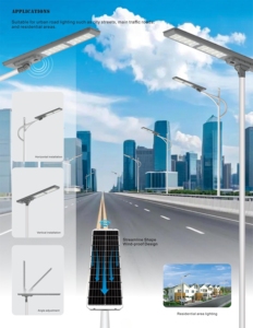 Neueste Integrierte 1000W LED Solar-Straßenleuchte 600W/800W/1200W Optionen IP66 Wasserdicht 5 Jahre Garantie für Hauptstraßen und Plätze - Product Image 3