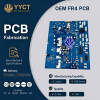 Fabricant de circuits imprimés FR4 multicouches en cuivre lourd pour le contrôle industriel, directement de l'usine de Shenzhen