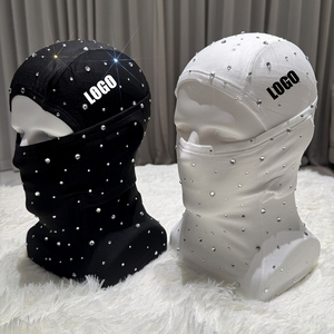 Hochwertige Skimaske mit Diamanten, atmungsaktive Sturmhaube, Sonnenschutz für Fahrrad, Herren, Damen, <span class=keywords><strong>Winter</strong></span>, Outdoor-Sport, Laufen - Product Image 1