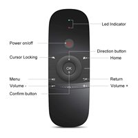 Control Remoto para Smart TV, Mouse Inalámbrico, Teclado Inalámbrico, Mouse Volador de 2.4GHz, Teclado y Mouse Remoto Inalámbrico para Android TV Box/PC/Smart TV