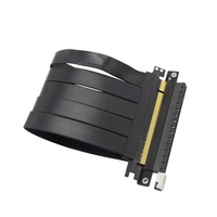 Boîtier de l'ordinateur central Câble de carte graphique 90 degrés 30cm PCIE3.0 16X Gen 3 Serveur Adaptateur Extender Pcie Flexible Cable Reverse