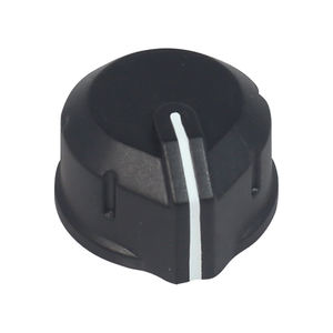 Perilla giratoria eléctrica de plástico de 28 mm de diámetro para interruptores eléctricos - Product Image 2