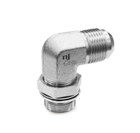 High Quality 90 Degree Elbow Male JIC Metric Adjustable with O Ring and Back up Ring 1JH9 Series Adapter Fitting