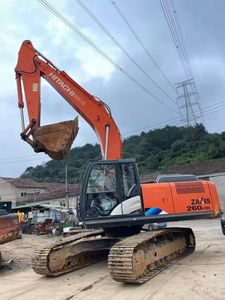 Équipement lourd Hitachi ZX260 Pelle hydraulique Bon état Moteur de noyau de machine de construction à bas prix à vendre - Product Image 3