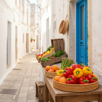 Panier de rangement en rotin tissé à la main de style nordique pour l'organisation, lot de 3 paniers cadeaux en plastique pour supermarché, étagère de garde-manger, placard