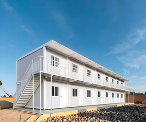 Casa Contenedor Prefabricada de Acero de 20 pies, Moderna y de Lujo, Personalizable, con Puerta Corredera, Desmontable, para Oficina/Villa/Gimnasio/Centro Comercial/Hoteles/Panel Sándwich - Product Image 4
