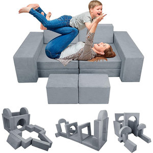 Children's Modular <b>Sofa</b> Set High-Density Sponge Creative Combination Multi-Functional Play Furniture For <b>Kids</b> - Product Image 2