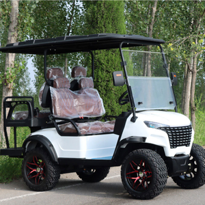 उच्च प्रदर्शन चीनी इलेक्ट्रिक <span class=keywords><strong>4</strong></span> सीटर गोल्फ कोर्स के लिए 48 वी लिथियम बैटरी के साथ उच्च प्रदर्शन - Product Image 4