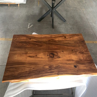 Table à manger en résine époxy, plateau de table en bois, plateau de table stratifié