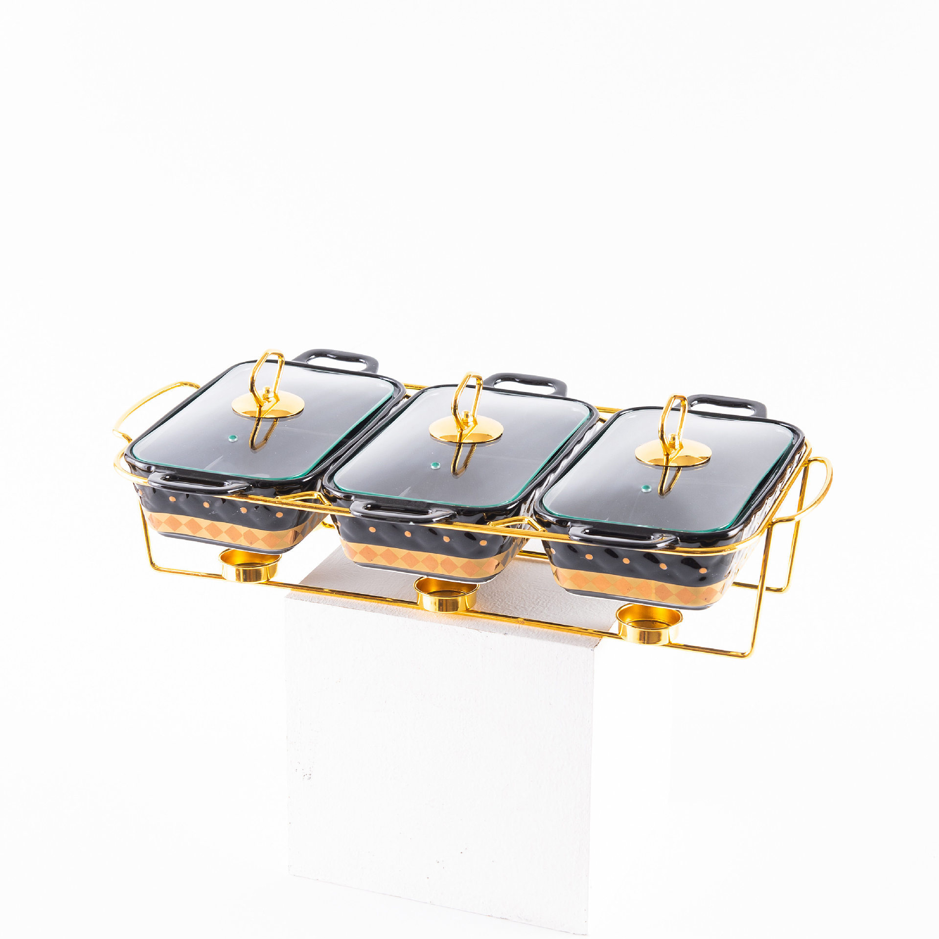 Gold point black