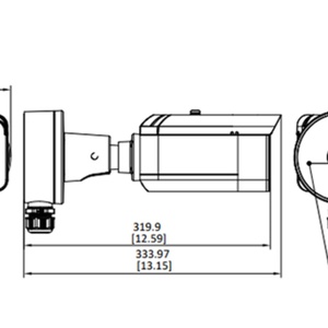 DS-2XC3646G0H-LIZ(S)(U) (PA) Polymer 4MP Anti-Corrosion Vari-focal Bullet(No Logo Version) - Product Image 5