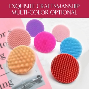 Professional Deep Facial Cleansing Brush Handheld Silicone Scalp Face Massager with Soft Shampoo <b>Blackhead</b> <b>Removal</b> Bath <b>Tool</b> - Product Image 6