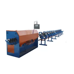 Automatic reforcing steel coil wire straightenningand cutting machine (flying shear)