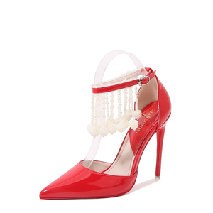 <span class=keywords><strong>Scarpe</strong></span> e Sandali da Donna all'Ingrosso, <span class=keywords><strong>Scarpe</strong></span> con <span class=keywords><strong>Tacco</strong></span> e Cinturino alla Caviglia per Ragazze, Décolleté da Donna, Tacchi Alti a Punta Rosa, Tacchi Alti da Spogliarellista - Product Image 2