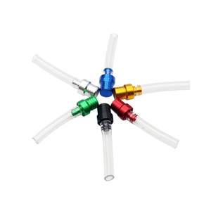 Aluminum Alloy Motorcycle Fuel Tank Air Vent Gas Cap Oil Vent Breather Hose <b>Tube</b> <b>for</b> Dirt <b>Bike</b> Pit <b>Bike</b> ATV All Motorcycles - Product Image 3