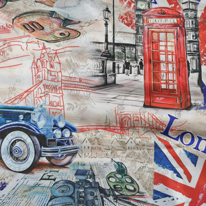 Tissu de brocart imprimé personnalisé pour pyjamas Homewear Vêtements de nuit - Product Image 1