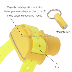 <span class=keywords><strong>Collar</strong></span> de caza para entrenamiento de perros con correa de seguridad, sonido con modo BIP y control remoto, D100B - Product Image 5