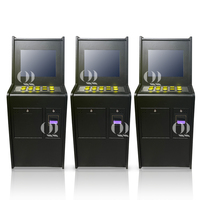 Machine de jeu d'arcade de marque QIQU avec un savoir-faire supérieur et des jeux à pièces en bois à faible coût