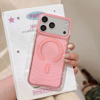 Coque de téléphone magnétique compatible avec iPhone 17 Pro Max, coque de téléphone 16, 14/15, simple et transparente