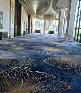 Chất lượng cao thảm cho khách sạn Polyester tường để tường Thảm khách sạn in sang trọng sảnh khách sạn thảm - Product Image 2