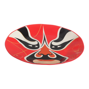 Vaisselle et assiettes en porcelaine personnalisées LovingHome sur le thème du maquillage facial de l'opéra de Pékin, résistantes au lave-vaisselle et aux décolorations, pour le Ramadan - Product Image 6