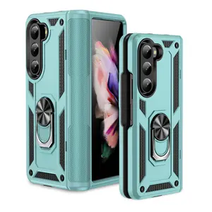 Custom Design Shockproof PC Foldable Phone Case With Kickstand For Samsung Galaxy Z Fold 5 - Android Phone Cover