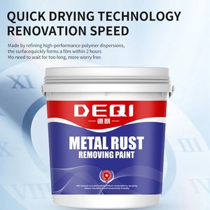 Pintura a Base de Agua Tres en Uno DEQI para Eliminar Óxido y Reacondicionar Metales, Sin Necesidad de Lijado para Aplicación con Pistola - Product Image 3