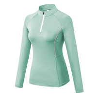 Vêtements de sport pour femmes automne-hiver 2024, manches longues, course en plein air, yoga, collants hautement élastiques, séchage rapide, col montant