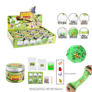 Wholesale Insect Friends Diy <b>Slime</b> Non Toxic Diy Magic <b>Slime</b> Making Crystal Soft Green <b>Slime</b> for Kids - Product Image 6