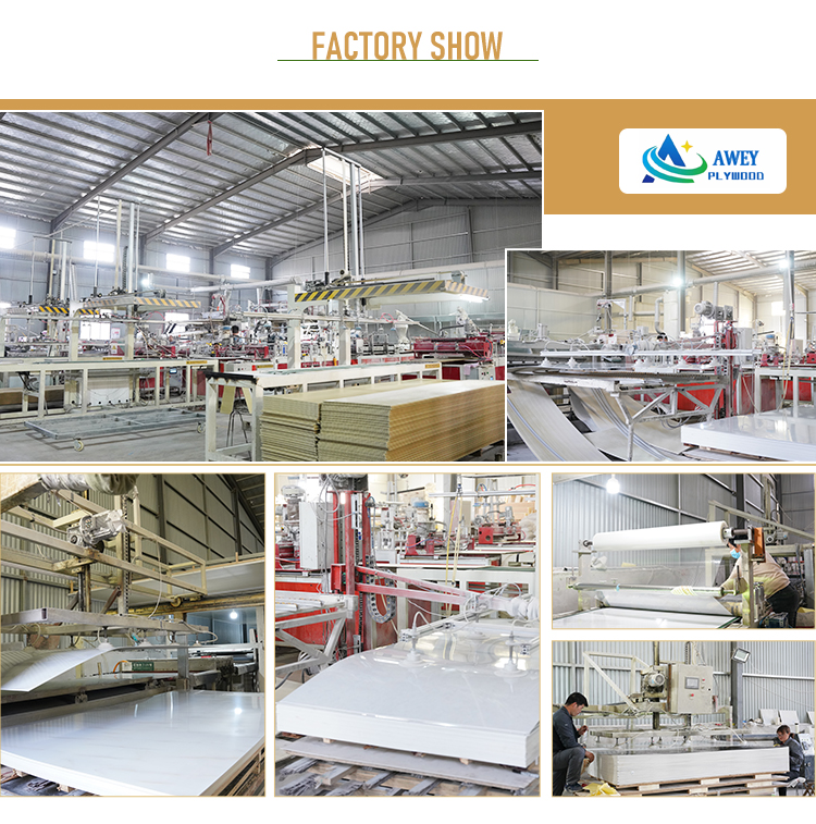 3D High glossy UV coating Hot stamping Linyi factory cheap panel(图9)