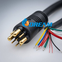Câble de connexion moteur DREAM 9 broches pour vélos Rad Power, étanche, femelle vers mâle, rallonge de moteur de vélo électrique