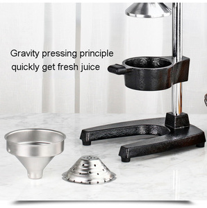 <span class=keywords><strong>Presse</strong></span>-agrumes manuel <span class=keywords><strong>à</strong></span> <span class=keywords><strong>levier</strong></span> - Product Image 2